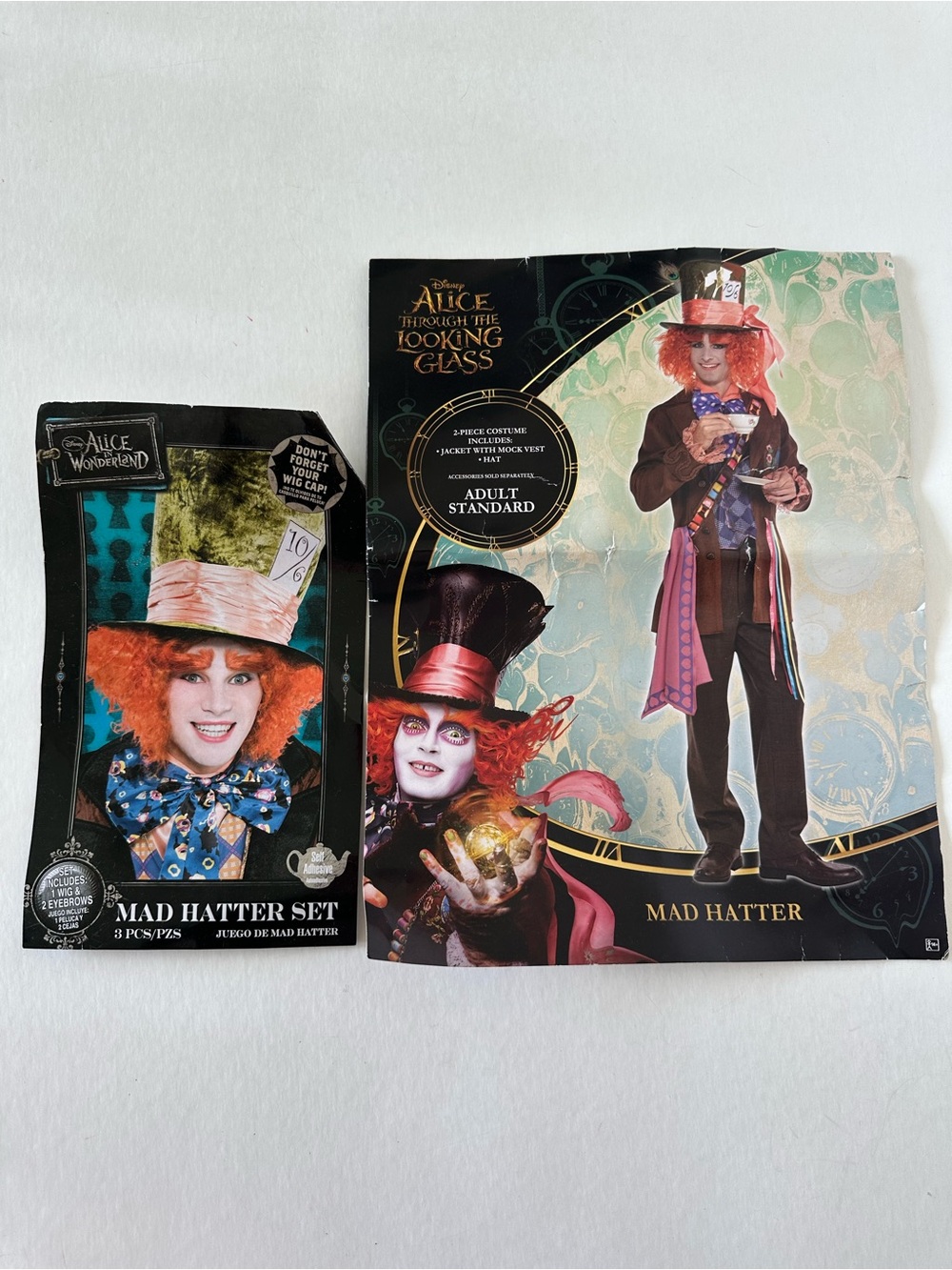 Disney Alice Through The Looking Glass Mad Hatter Adult Costume Adult Size